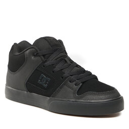 DC Sportcipő DC Pure Mid ADYS400082 Black/Black/Gum (Kkg)