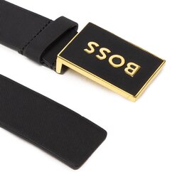 

Чоловічий ремінь Boss Icon-S1 50471333 002, Чорний