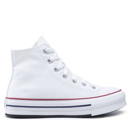 Converse Sneakers aus Stoff Converse Ctas Eva Lift Hi 272856C White/Garnet/Navy