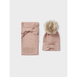 Mayoral Set Fular și Căciulă Mayoral 10342 Rosado 32