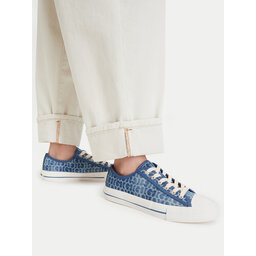 Guess Sneakers aus Stoff Guess FLTC3Y FAL12 Blau