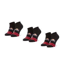 Ellesse Set 3 parov moških nizkih nogavic Ellesse Melna SAAC0876 Black 011