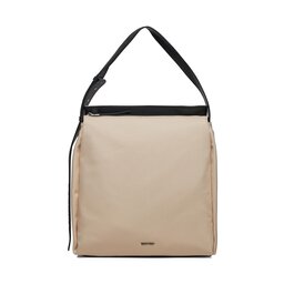 Calvin Klein Borsetta Calvin Klein Gracie Shopper _Canvas K60K611344 Dk Ecru PC4
