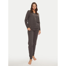 Selmark Selmark Pyjama P9876 Grau Relaxed Fit