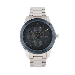 Tommy Hilfiger Часовник Tommy Hilfiger Tyler 1710532 Silver/Black