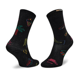 

Високі дитячі шкарпетки Happy Socks KGTI03-9300 Чорний