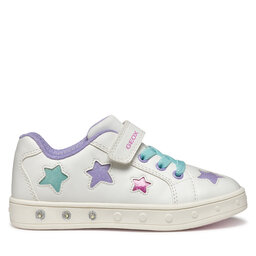 Geox Sneakersy Geox J Skylin J558WB 0BCKC C0653 D Biela