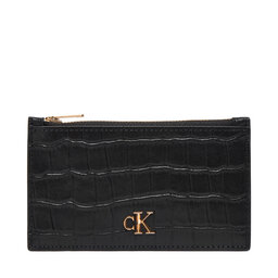 Calvin Klein Etui na karty kredytowe Calvin Klein Ck Croc 6 Cc Cardcase LV04F1094G Czarny