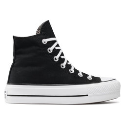 

Кеди Converse Ctas Lift Hi 560845C Black/White/White, Чорний