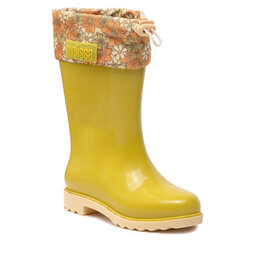 Melissa Gumáky Melissa Mini Melissa Rain Boot III Inf 33616 Verde/Amarillo AC911