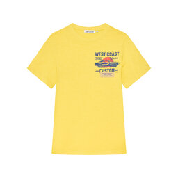 Original Marines Original Marines Marškinėliai DFP4204YM Geltona Regular Fit