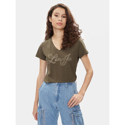 Liu Jo Liu Jo Camiseta MA4337 JS923 Caqui Regular Fit