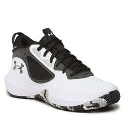 Under Armour Topánky Under Armour Ua Gs Lockdown 6 3025617-101 Wht/Blk