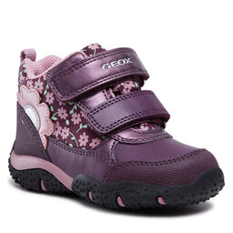 Geox Bakancs Geox B Baltic G.B Abx A B2654A 0CEMN CF88F S Prune/Dk Pink