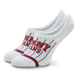 Tommy Jeans Kotníkové ponožky Unisex Tommy Jeans 701223922 White 002
