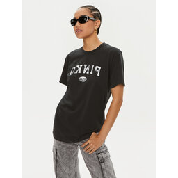 PINKO Pinko Póló Tiramisu 104269 A25Z Fekete Reglan Fit
