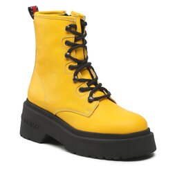 

Ботильйони Tommy Jeans Lace Up Chunky EN0EN02057 Warm Yellow ZFM, Жовтий
