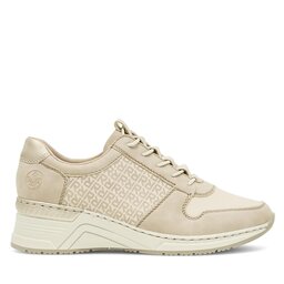 Rieker Sneakersy Rieker N4368-62 Béžová