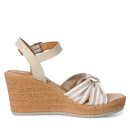 

Босоніжки Tamaris 1-28346-20 Beige/Stripes 404, Бежевий