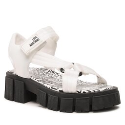 LOVE MOSCHINO Sandale LOVE MOSCHINO JA16216G0GIX310A Bian/Ne