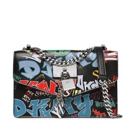 DKNY Geantă DKNY Elissa Sm Shoulder B R243IC81 Blk Multi Cmb WJC
