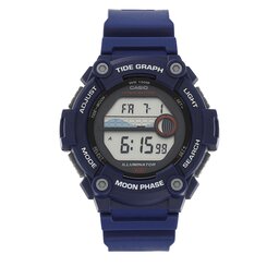 Casio Zegarek Casio WS-1300H-2AVEF Granatowy