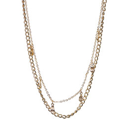 Pieces Colier Pieces 17135118 gold colour 4139392