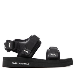 KARL LAGERFELD Sandále KARL LAGERFELD KL70510 Čierna