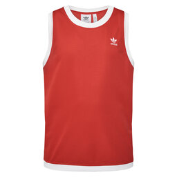 adidas adidas Tank top adicolor Mock Eyelet JP1098 Narančasta Oversize