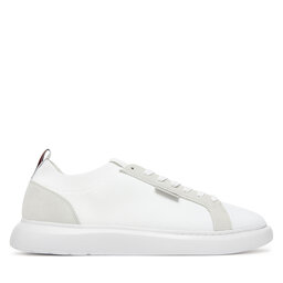 Tommy Hilfiger Laisvalaikio batai Tommy Hilfiger Light Cupsole Knit Seasonal FM0FM05403 Balta