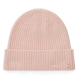 Tommy Hilfiger Σκούφος Tommy Hilfiger Th Cashmere AW0AW17772 Ροζ