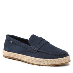 Tommy Hilfiger Espadrillas Tommy Hilfiger Th Resort Classic Suede FM0FM04453 Desert Sky DW5