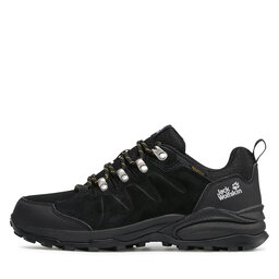 

Трекінгові черевики Jack Wolfskin Refugio Texapore Low M 4049851 Phantom/Burly Yellow Xt, Чорний