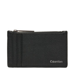 Calvin Klein Custodie per carte di credito Calvin Klein Warmth N/S Cardholder 6cc K50K512704 Nero