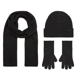 Michael Kors Set căciulă, fular și mănuși Michael Kors 2934187 Black 001
