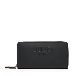 Liu Jo Liels sieviešu maks Liu Jo Ecs Xl Zip Around AF5170 E0087 Melns