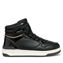 Geox Sneakersy Geox J Washiba Girl J36HXA 05402 C9999 M Černá