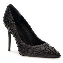 Guess Pantofi cu toc subțire Guess Sabalie FL7SBL LEA08 Black
