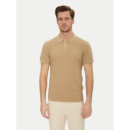 Blend Blend Polo marškinėliai 20718361 Smėlio Regular Fit