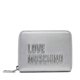 LOVE MOSCHINO Μικρό Πορτοφόλι Γυναικείο LOVE MOSCHINO JC5613PP1MKD196B Ασημί