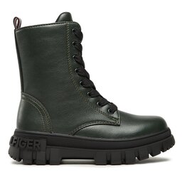 

Чоботи Tommy Hilfiger T3A5-33057-1355406 M Dark Olive 406, Зелений