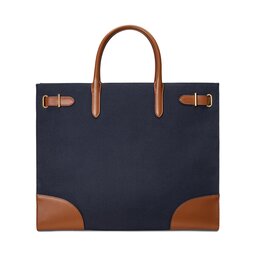 Lauren Ralph Lauren Geantă Lauren Ralph Lauren Devyn 42 431884990005 French Navy/Lauren Tan