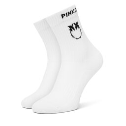 PINKO Довгі шкарпетки PINKO Noirvegia 106071 A302 Білий