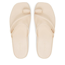 Crocs Šlepetės per pirštą Crocs Miami Toe Loop 209862 Smėlio