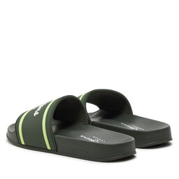 

Шльопанці Pepe Jeans Slider Logo B PBS70054 Khaki Green 765, Хакі