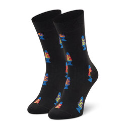 Happy Socks Високі шкарпетки unisex Happy Socks LMU01-9300 Чорний
