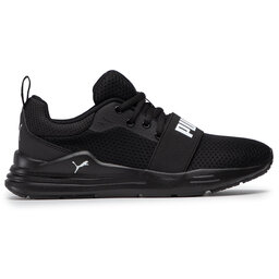 

Взуття Puma Wired Run Jr 374214 01 Puma Black/Puma White, Чорний