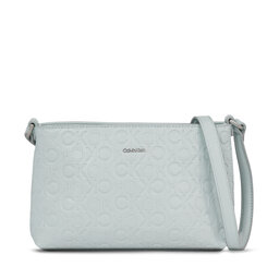 Calvin Klein Kabelka Calvin Klein Ck Must Xbody Md-Emb Mono K60K611001 Sheer Blue CFX