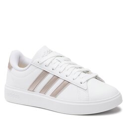 adidas Pantofi adidas Grand Court Cloudfoam Lifestyle Court Comfort Shoes GW9215 Ftwwht/Plamet/Plamet