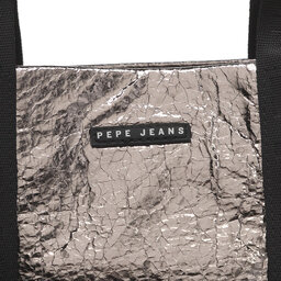 

Сумка Pepe Jeans Claude Met PL031362 Chrome 952, Сірий
